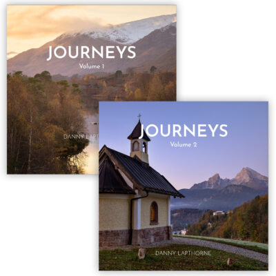 Album covers Journeys Volumes 1 & 2 by Danny Lapthorne